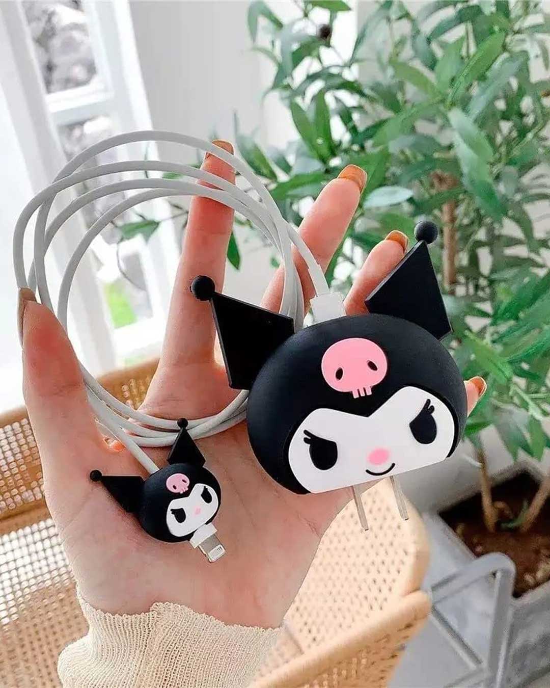 Kuromi - iPhone Charger Case and Cable Protector