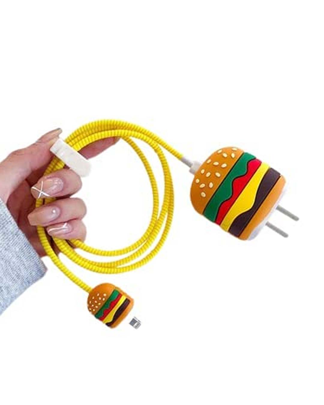 Burger Lover's - iPhone Charger Case and Cable Protector