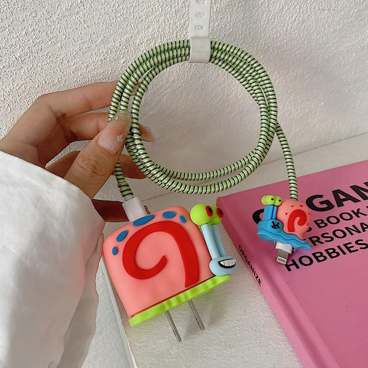 Snail - iPhone 18-20W Charger Adapter and Cable Protector Case