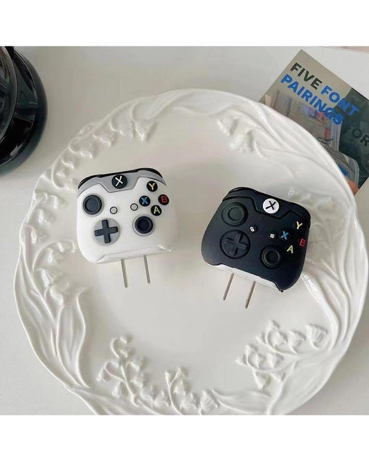 Gamepad (White) - iPhone 18-20W Charger Adapter and Cable Protector Case