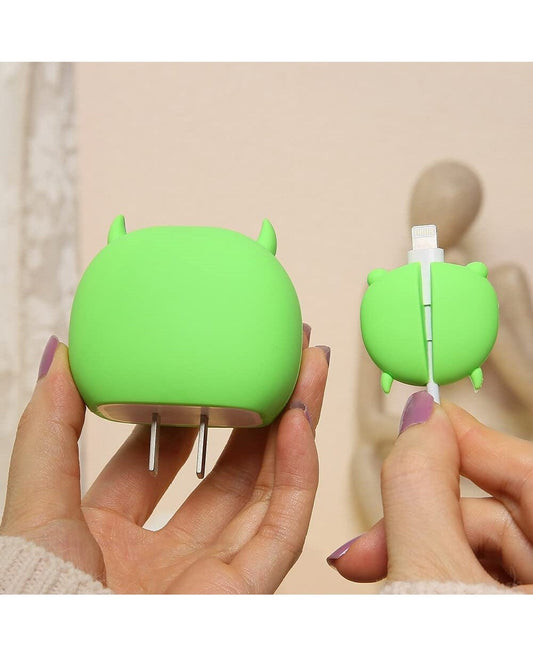 Green Monster - iPhone Charger Case And Cable Protector