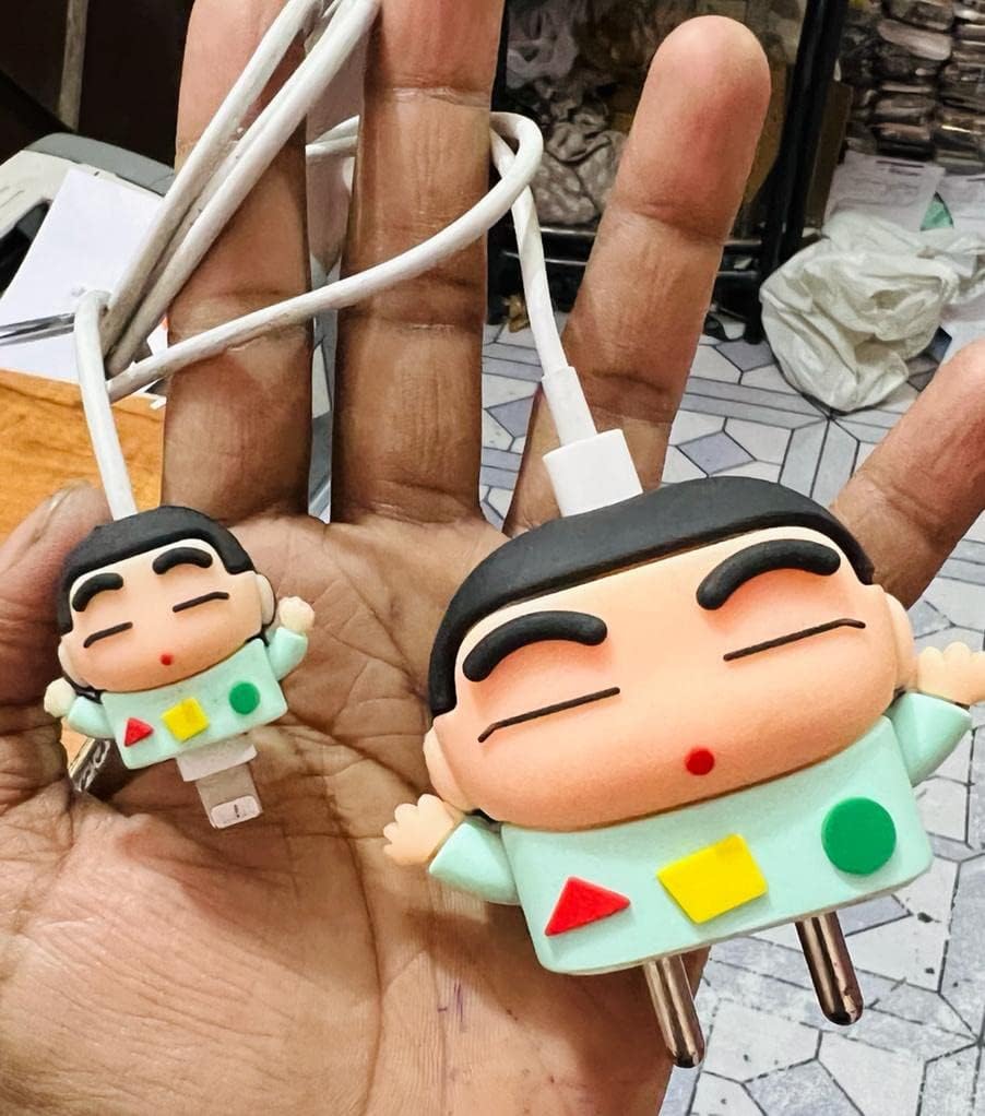 ShinChan - iPhone 18-20W Charger Adapter and Cable Protector Case