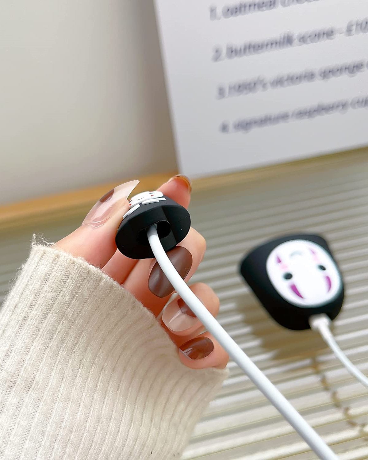 Kaonashi - iPhone Charger Case and Cable Protector