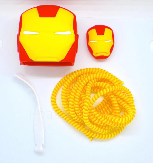 Iron Man - iPhone Charger Case and Cable Protector