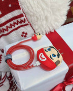Super Mario (Red) - iPhone Charger Case and Cable Protector