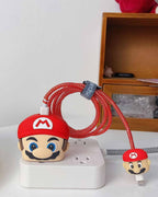 Super Mario (Red) - iPhone Charger Case and Cable Protector