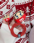 Super Mario (Red) - iPhone Charger Case and Cable Protector
