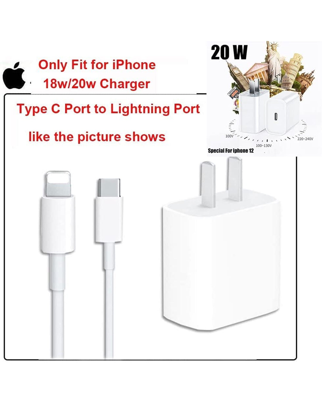 Sanrio Cinnamoroll - iPhone Charger Case and Cable Protector