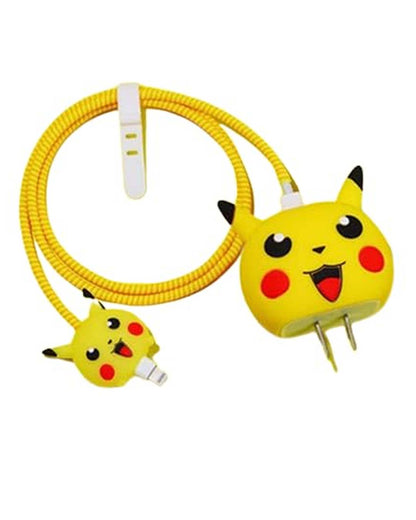 Pikachu - iPhone Charger Case and Cable Protector