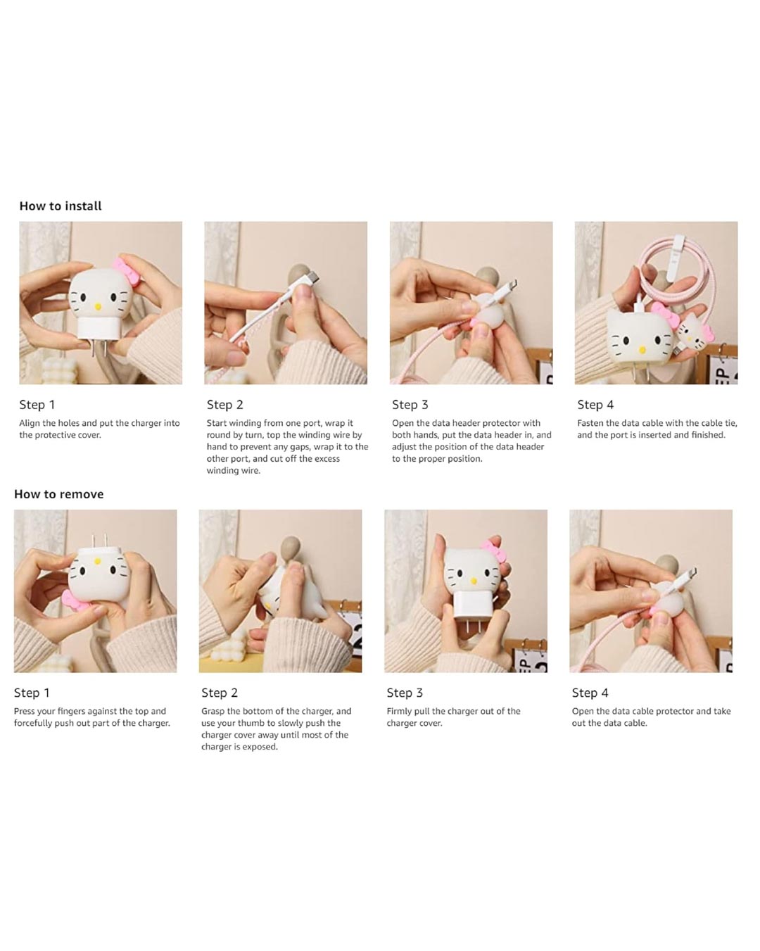 Sanrio Cinnamoroll - iPhone Charger Case and Cable Protector
