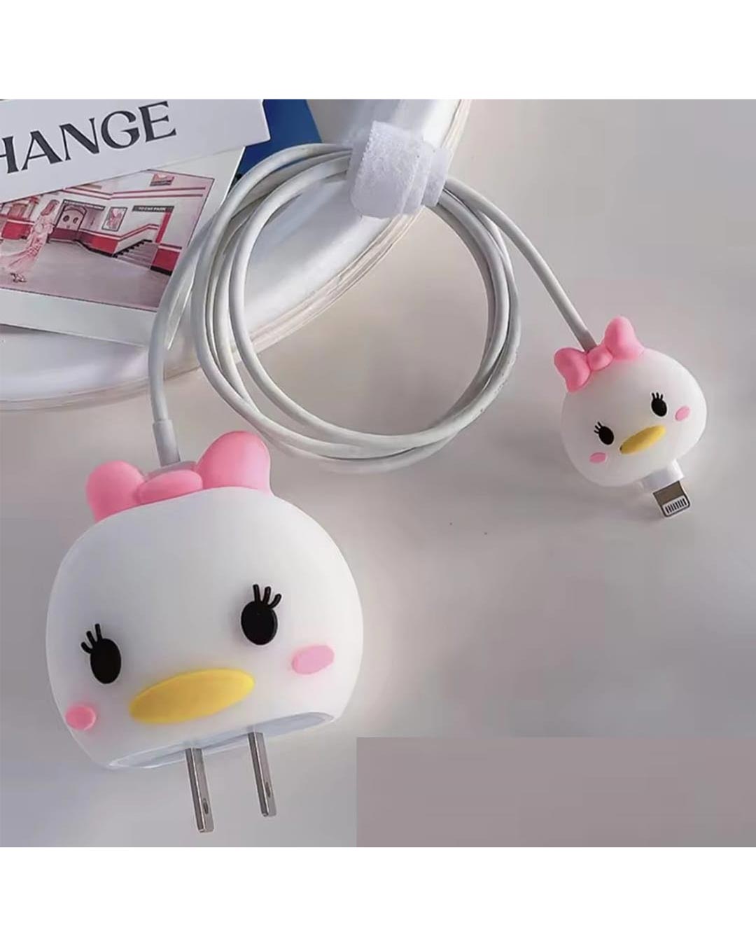 Daisy Duck - iPhone Charger Case and Cable Protector