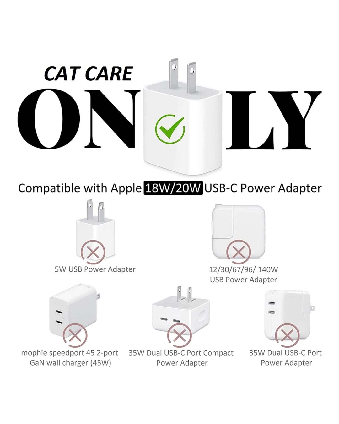 Cutipie Kitty - iPhone Charger Case and Cable Protector