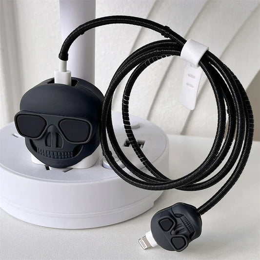 Drip Skull - iPhone 18-20W Charger Adapter and Cable Protector Case