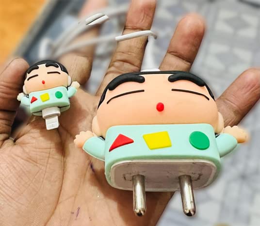 ShinChan  - iPhone 18-20W Charger Adapter and Cable Protector Case