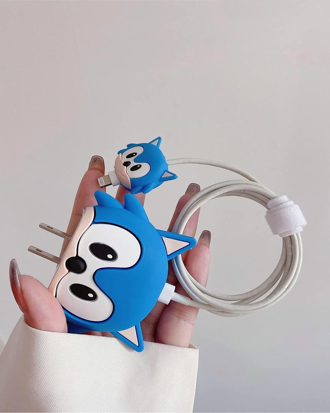 Sonic - iPhone Charger Case and Cable Protector