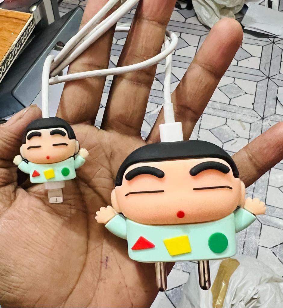 ShinChan  - iPhone 18-20W Charger Adapter and Cable Protector Case