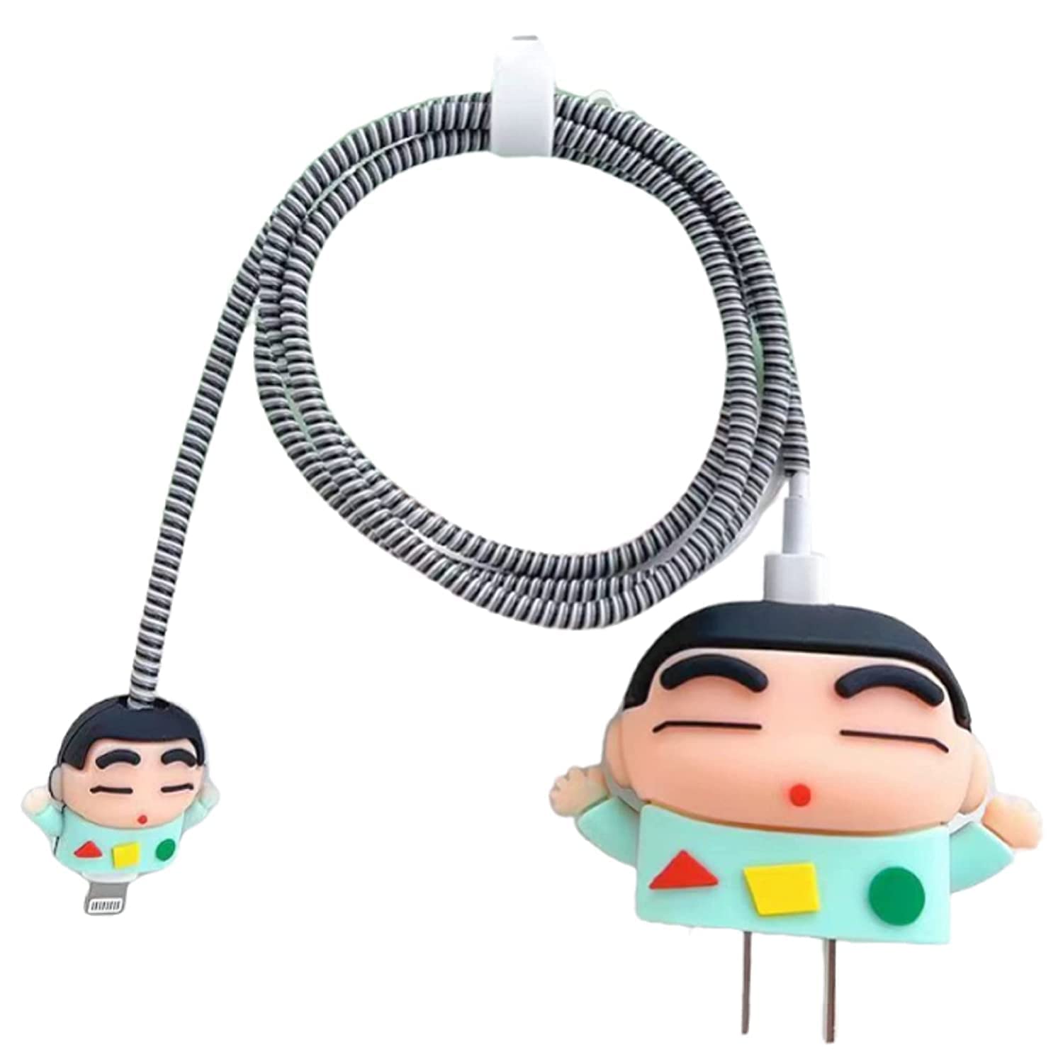 ShinChan  - iPhone 18-20W Charger Adapter and Cable Protector Case