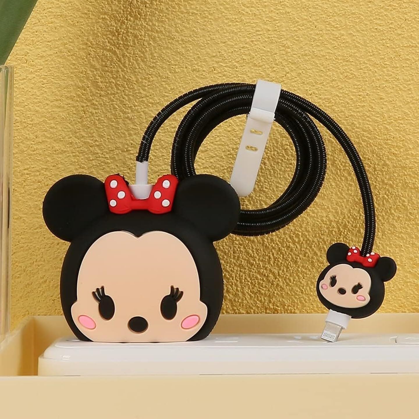 "Mini Muse" iPhone 18-20W Charger Adapter and Cable Protector Case