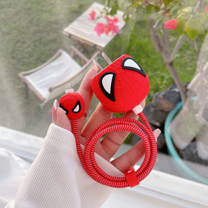 Spider-Man - iPhone Charger Case and Cable Protector