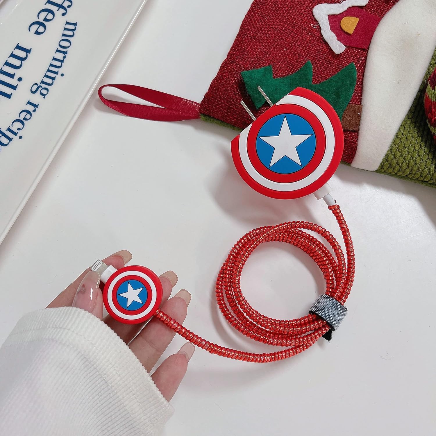 Captain Shield - iPhone 18-20W Charger Adapter and Cable Protector Case