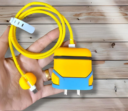Minion - iPhone Charger Case and Cable Protector