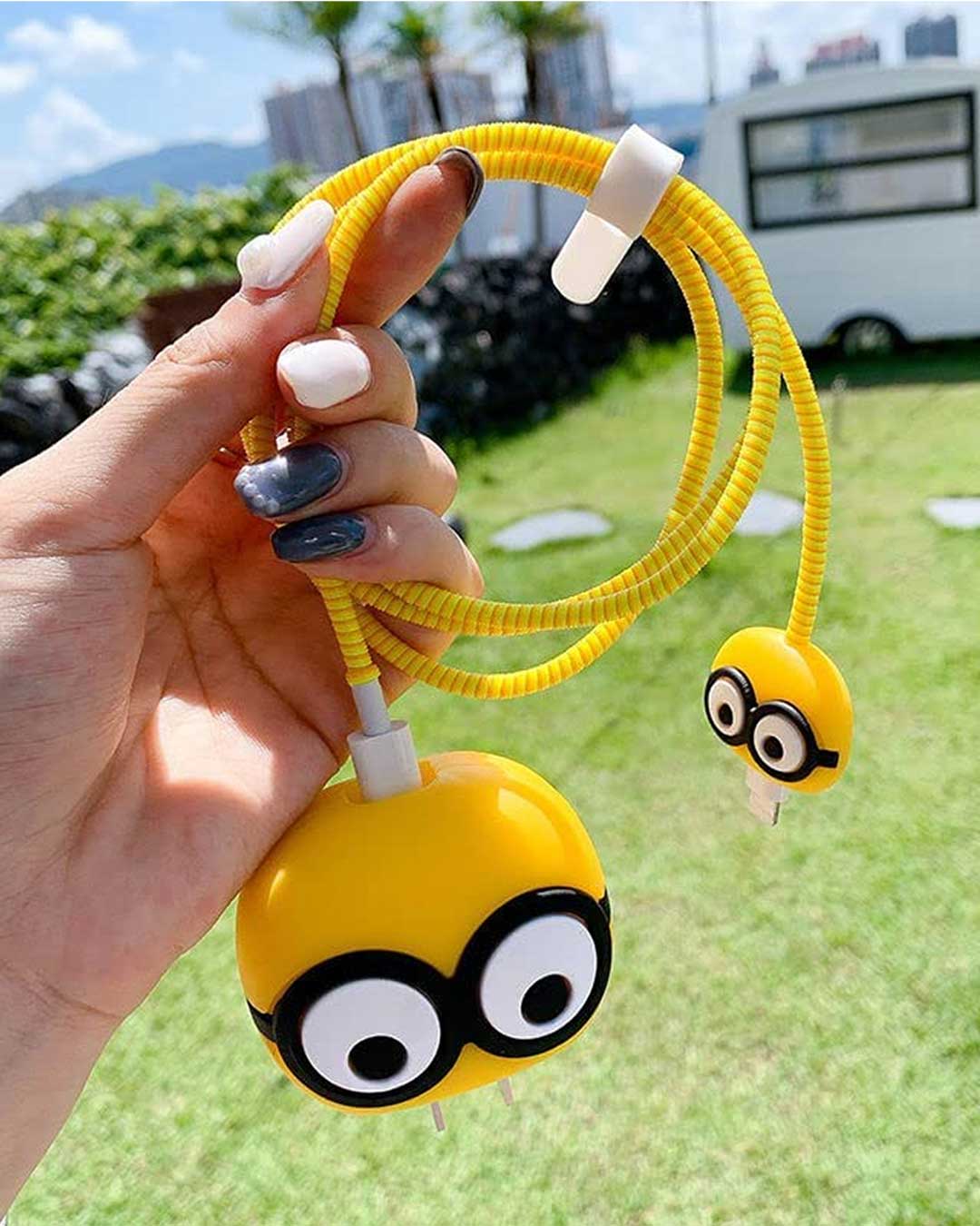 Minion - iPhone Charger Case and Cable Protector
