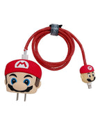 Super Mario (Red) - iPhone Charger Case and Cable Protector