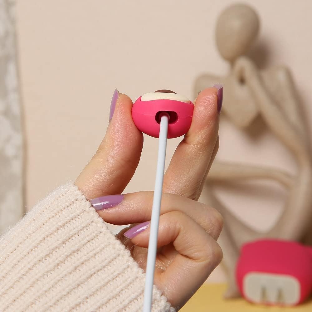 Pink Bear - iPhone 18-20W Charger Adapter and Cable Protector Case