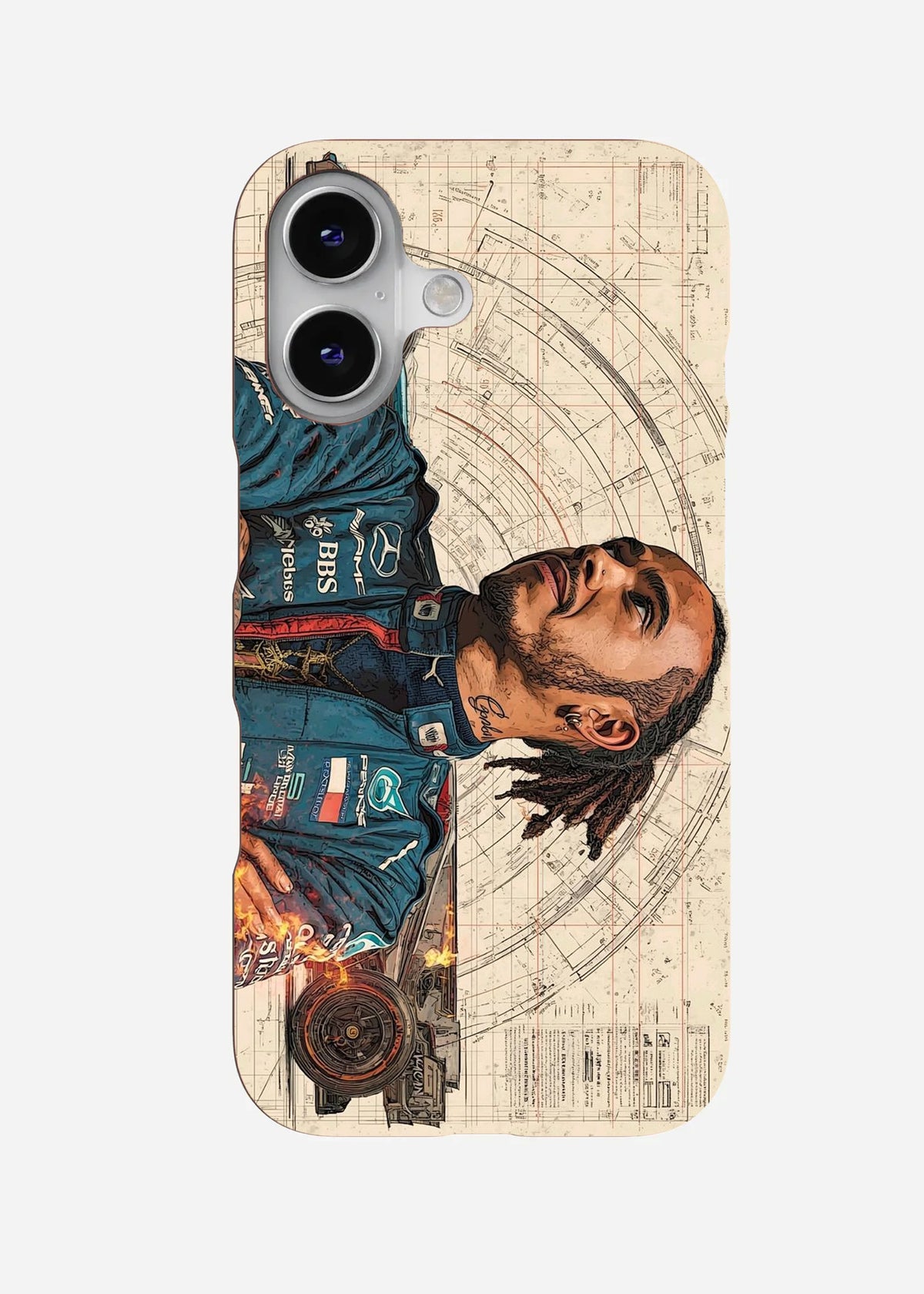 Lewis Hamilton Mercedes F1 Case