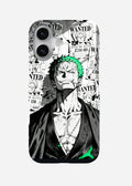 Zoro Wanted Poster Case